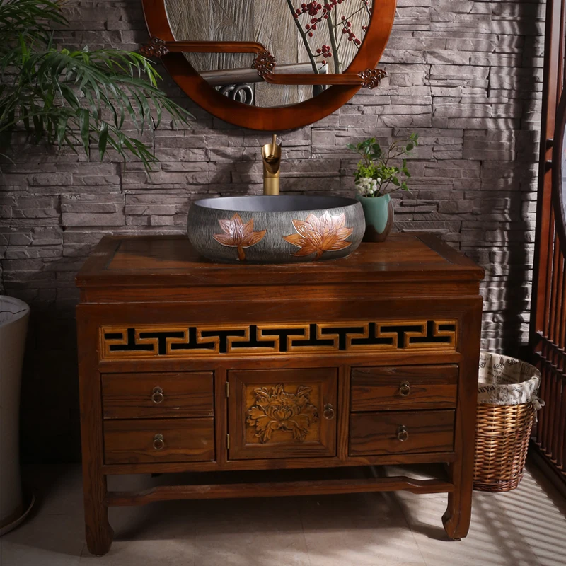 Золотой мозаичный дизайн искусственная раковина керамическая раковины