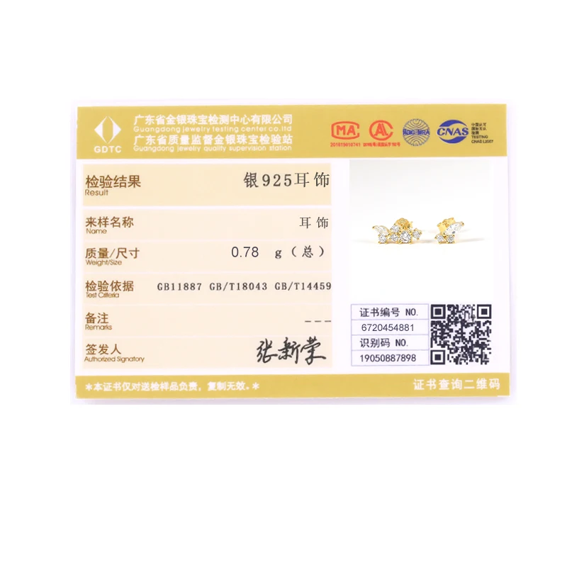 

Canner 925 Sterling Silver Stud Earrings For Women Creative Crystal CZ Piercing Earings Fine Jewelry 2021 Trend Brinco Aretes W5