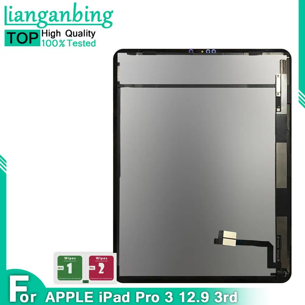 Оригинальный Для iPad Pro 3 12 9 &quot3rd Gen 2018 A1876 A2014 A1895 A1983 ЖК дисплей Дисплей кодирующий