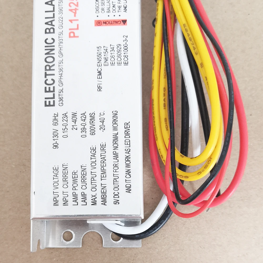 PL1-425-40W 110V 230V электронные балласты для 21-40W UV лампы G36T5L GPH436T5L GPH793T5L | Лампы и