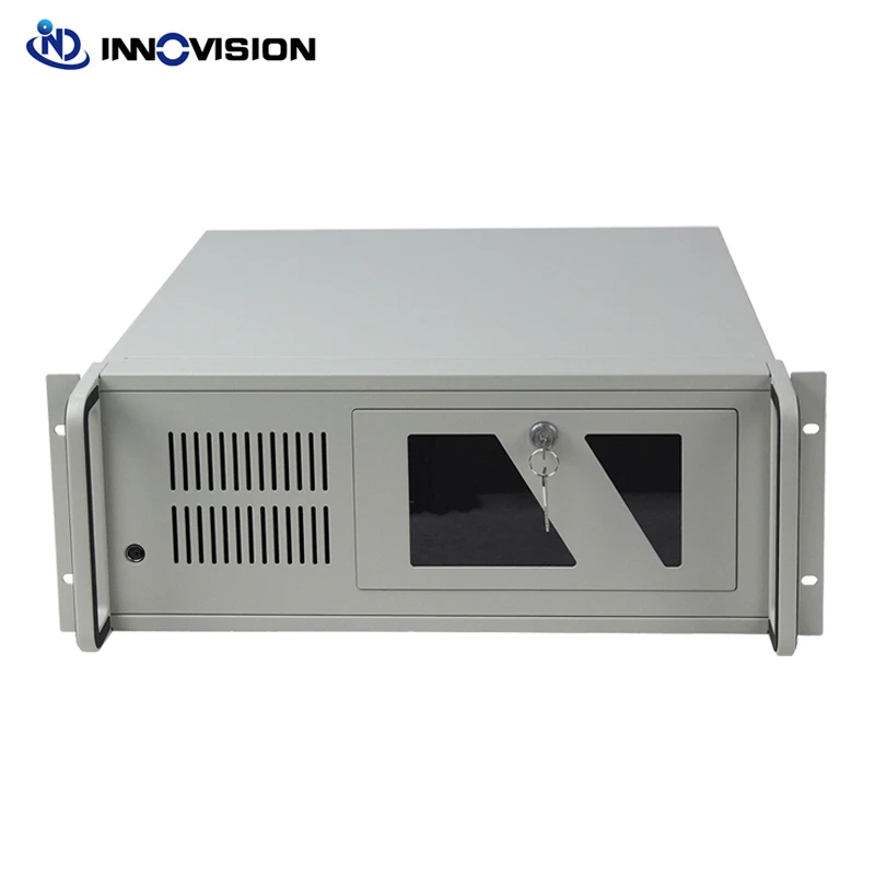 2021 New 4U Rackmount Industrial Computer Chassis IPC610F 1.2MM SGCC Server Case