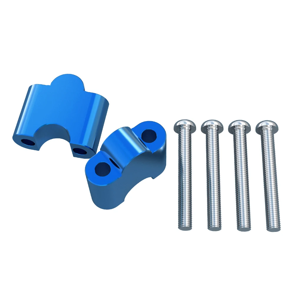

NICECNC Handlebar Risers For Yamaha Raptor 700 2013-2020 700R 2016-2020 Handle Bar Riser Clamp Extend Handlebar Adapter Mount