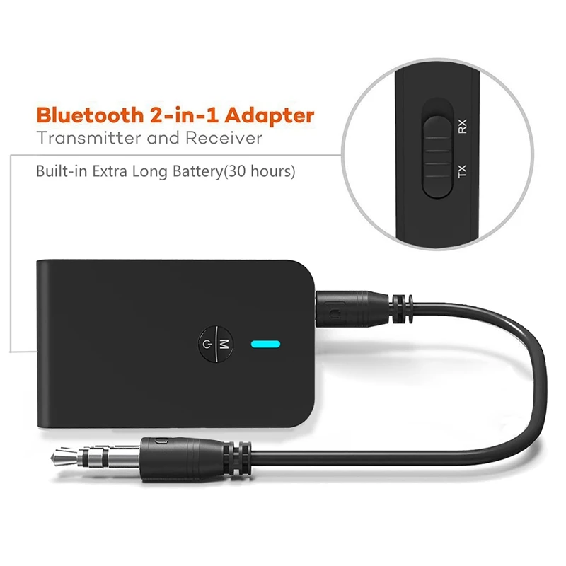 USB Bluetooth 5 0 o приемник-передатчик для получения стерео с низким энергопотреблением