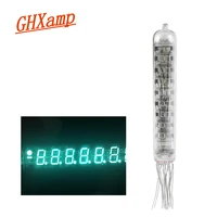 ghxamp new iv 18 7 segment 8 bit fluorescent nixie tube vfd transparent substrate fluorescent digital tube diy 1pcs