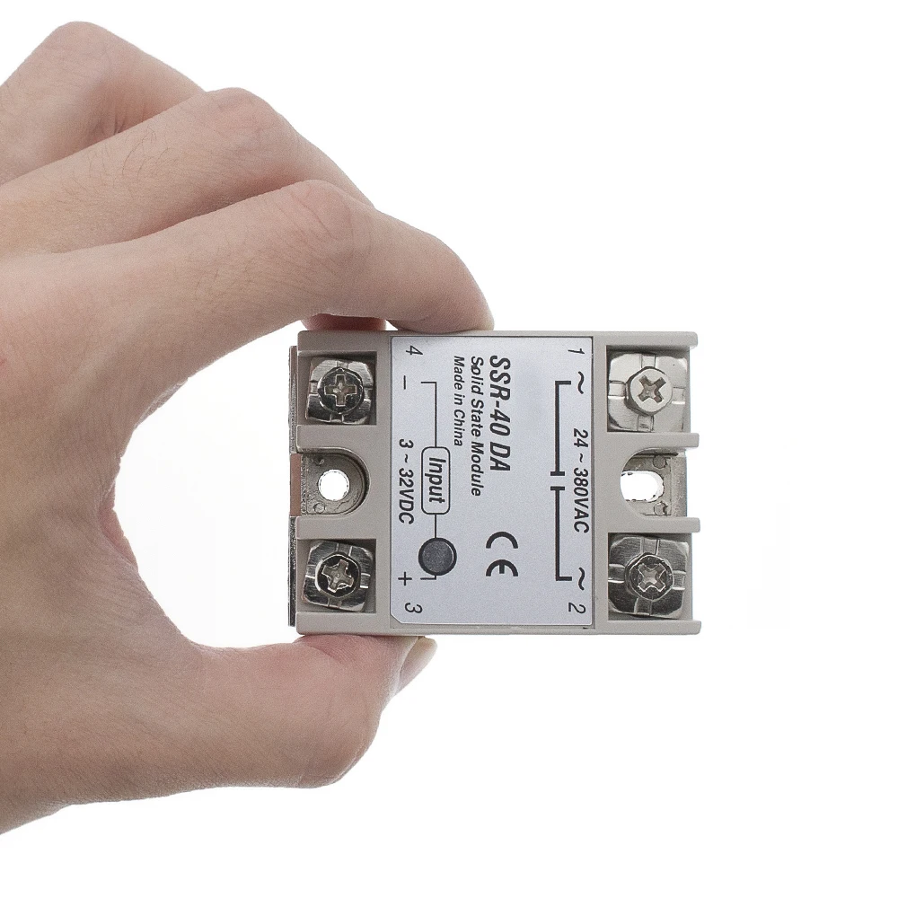 Реле 40A ssr выход 3 32VDC 24 380 В переменного тока 1 шт. SSR 40 от производителя|relay ssr|relay 40arelay
