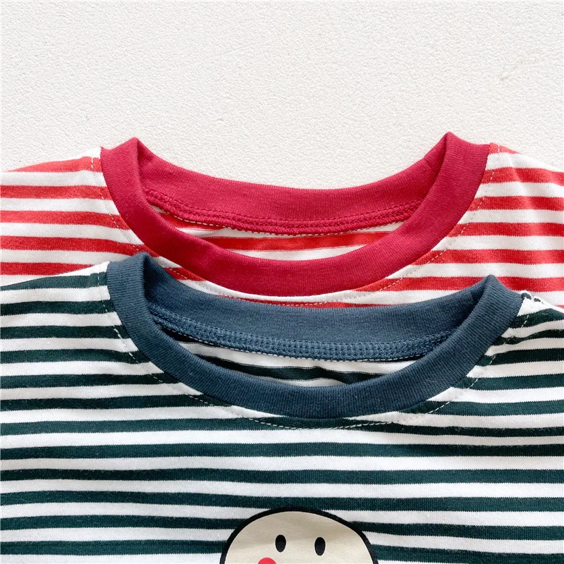 Летние комплекты с полосками для маленьких мальчиков и девочек Angoubebe 221S88