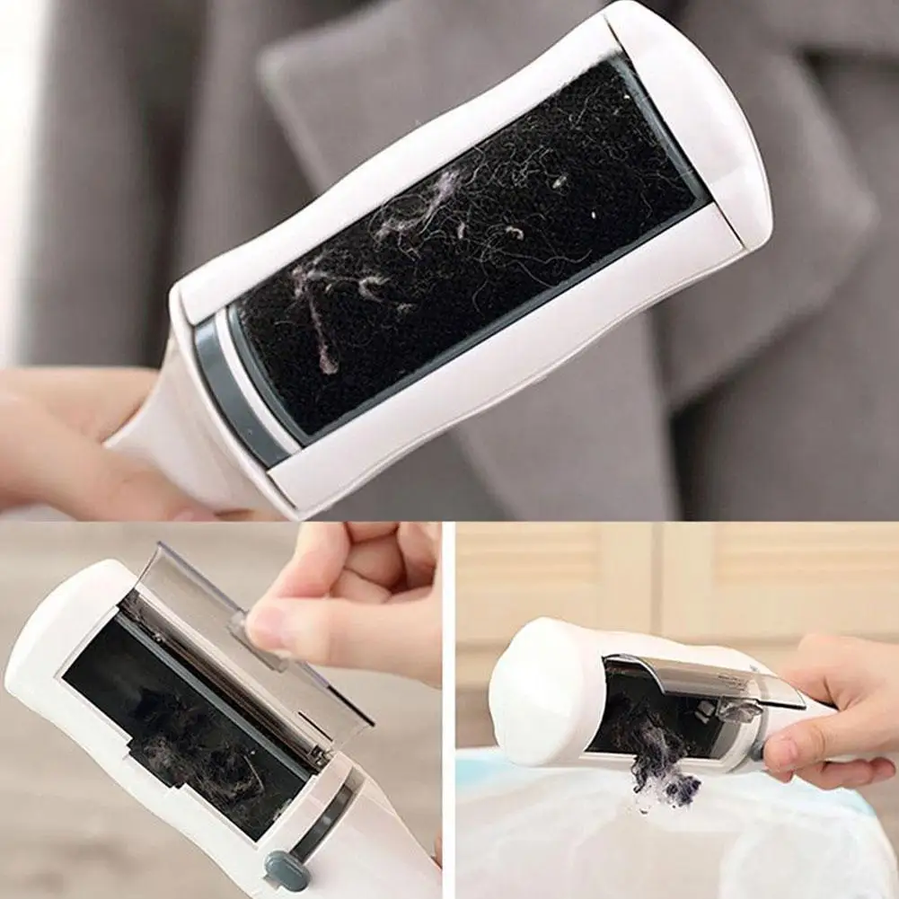 

Static Clothing Dust Pets Hair Cleaner Remover Brush Suction Sweeper For Home Office Travel Cleaning Brushes