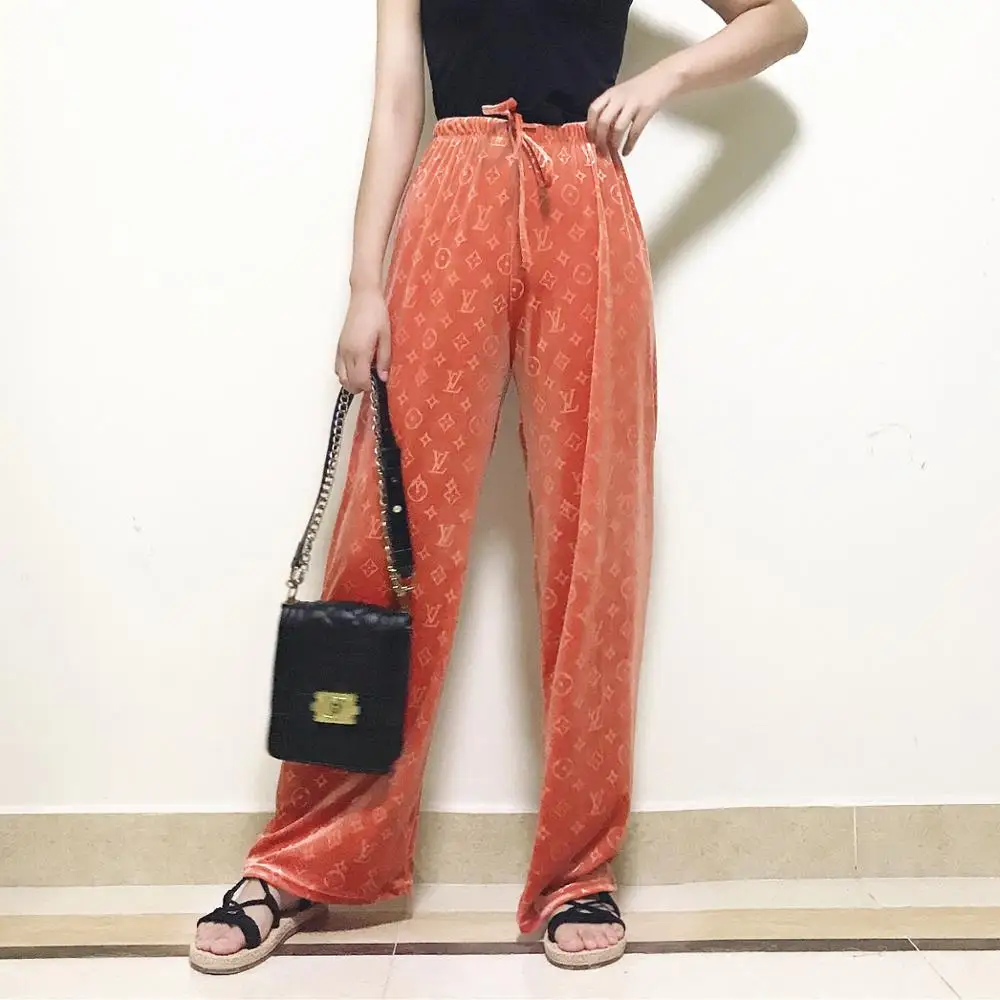

RUGOD High Quality 2021 spring Autumn Women Long Pants High Waist Loose Straight Pants Korean Chic Fashion Female Trousers