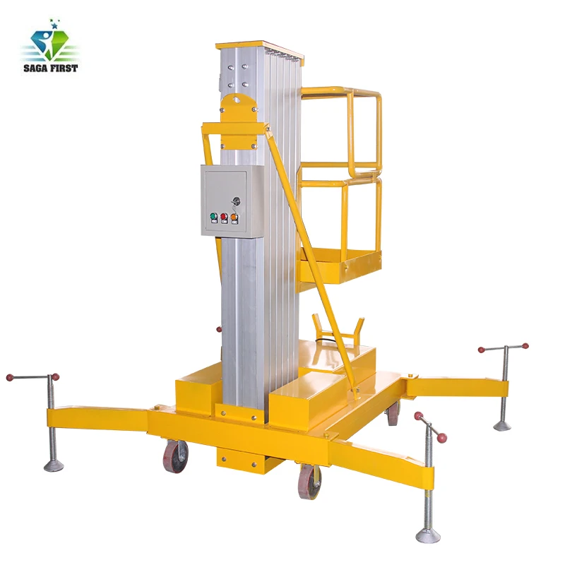 electrical hydraulic wheel ladder 500kg lift trailer | Lifting Machine