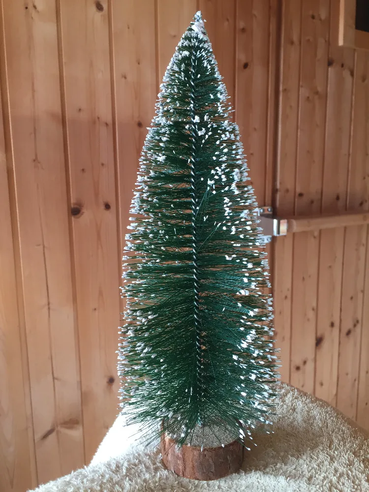 Christmas Decorations Desktop Decoration With LED Lights Mini Christmas Tree Home Wedding DIY Decoration Supply#D