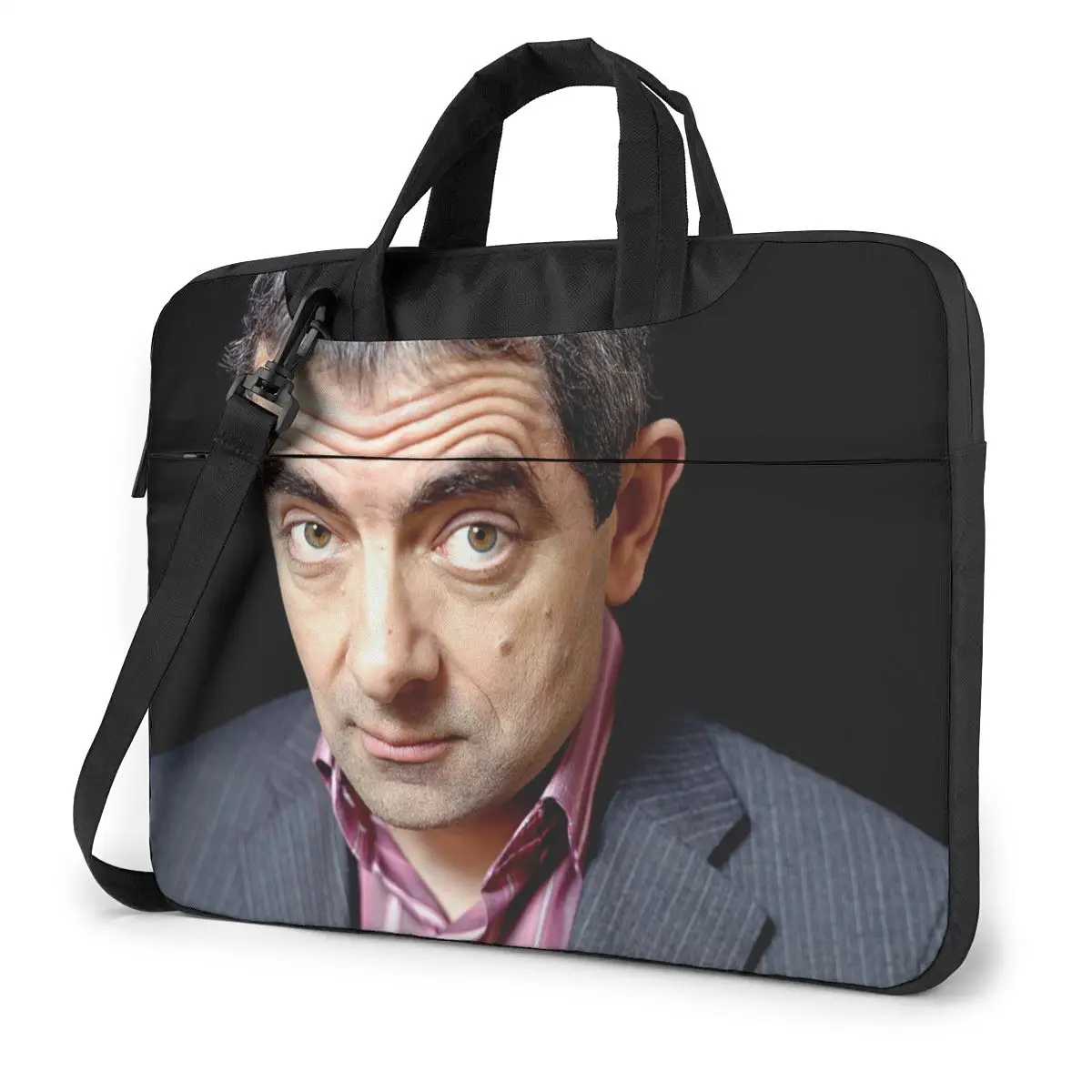 

Mr.bean Laptop Bag Case Protective Vintage Computer Bag Bicycle Crossbody Laptop Pouch