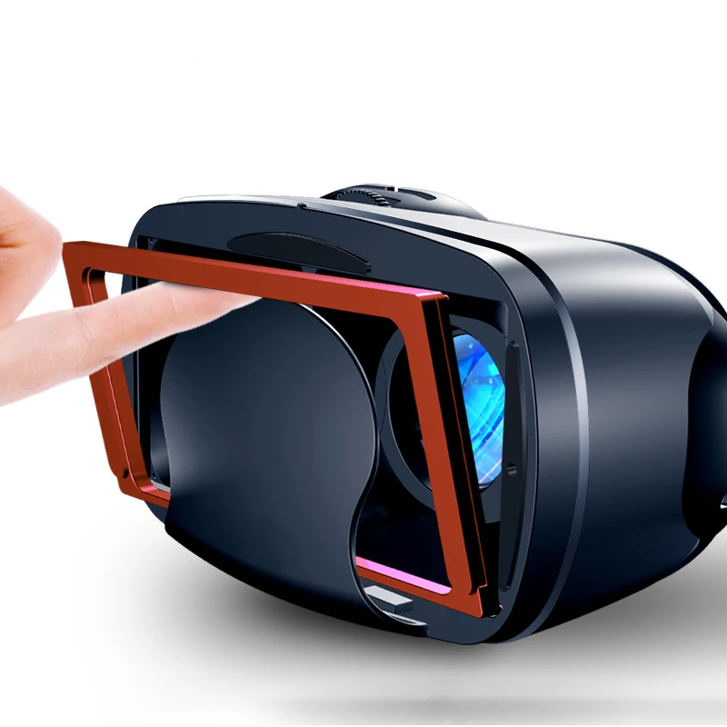 

2021 New Style VR Glasses Mobile Phone Only 3D Virtual Reality Helmet Magic Mirror Blueray Smart Gift A Generation of Fat