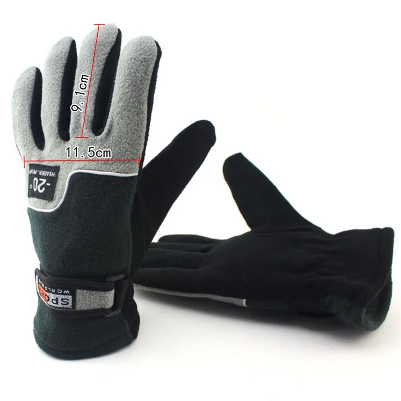 

Couple Motorcycle Riding Outdoor Full-finger Gloves Thickened Plus Velvet Windproof Warm And Comfortable High-quality Gloves