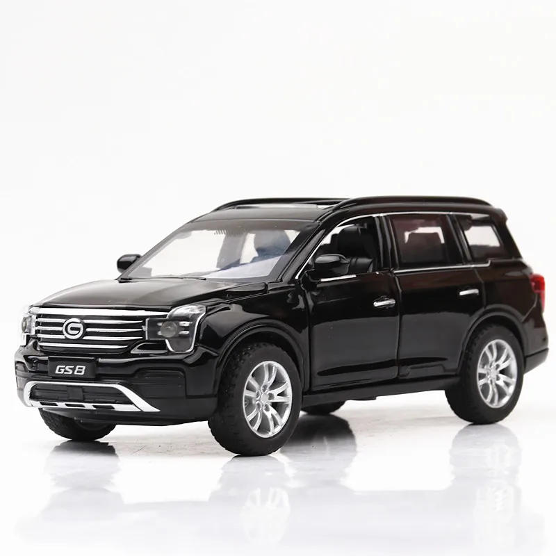 1:32 новинка GS8 со звуком и светильник игрушка из сплава модель автомобиля игрушки