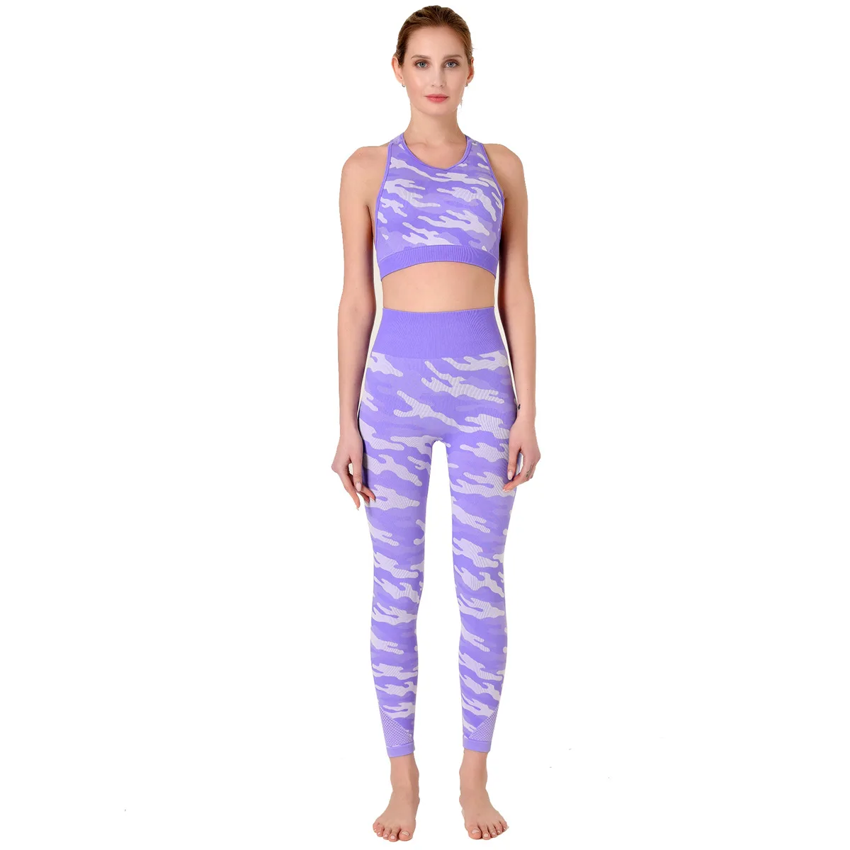 

Mindstream Women's Yoga Set Gym Women Set Sportswear Buttocks Slimming Yoga Sports Suit Active Wear Tracksuit Fitness Clothing