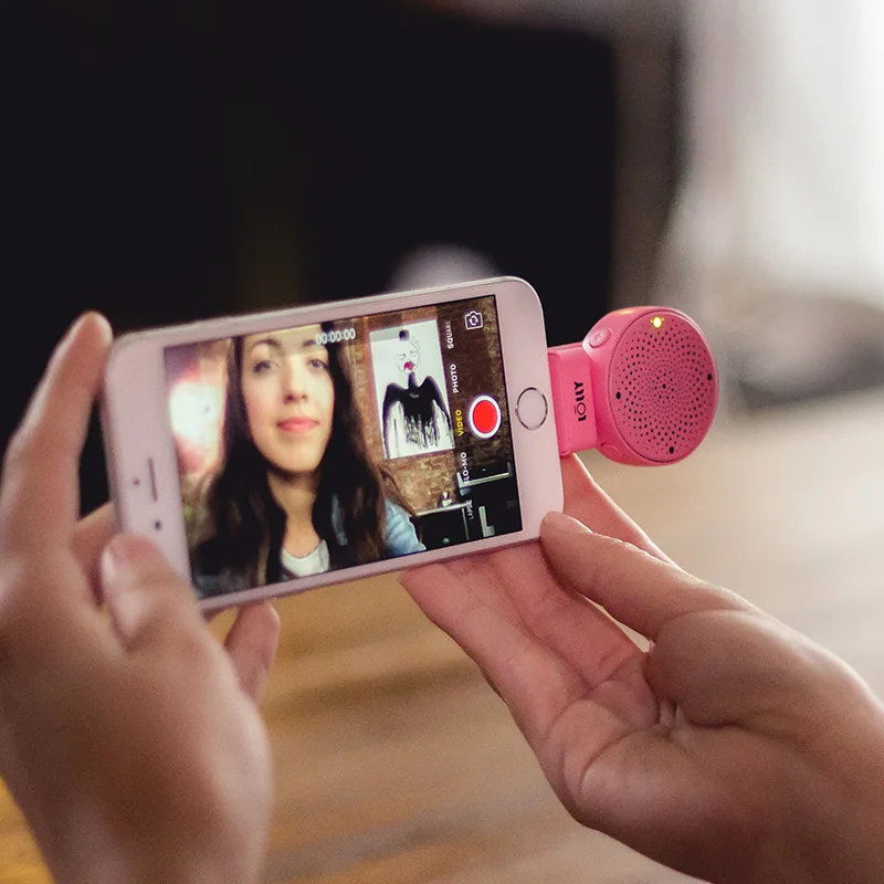 3D стерео микрофон для телефона iOS 9 до 12 устройств iPhone iPod запись караоке микрофон беспроводной профессиональный конденсаторный микрофон