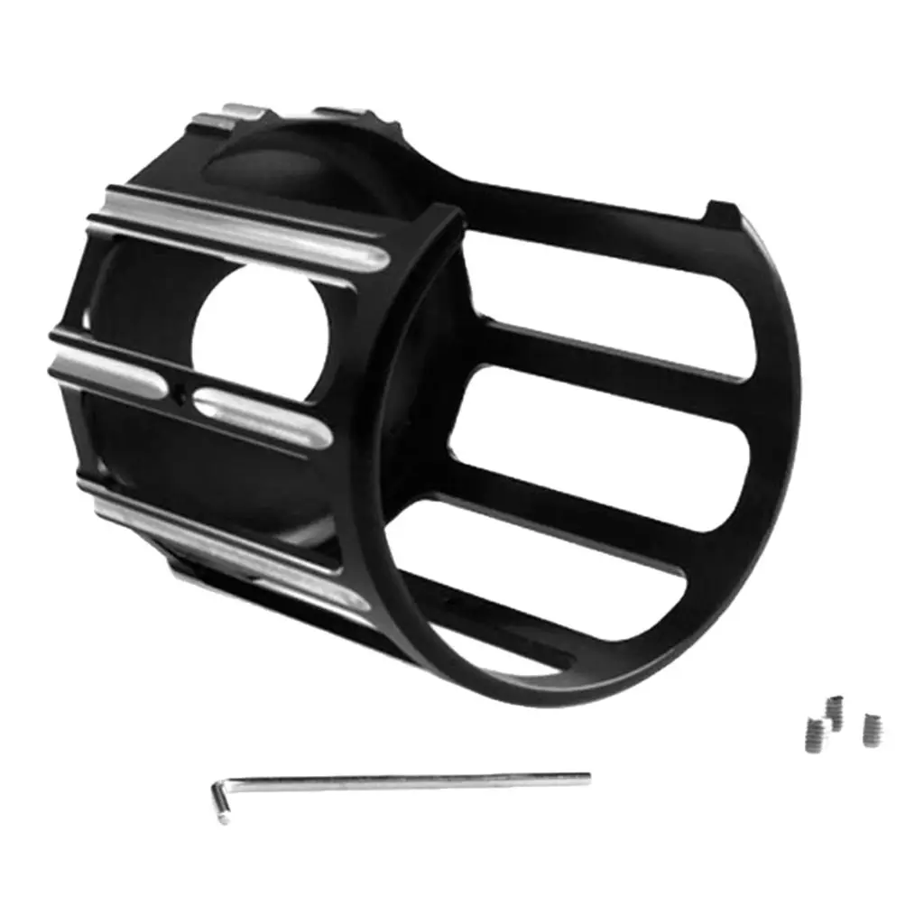 

Aluminum Engine Oil Filter Housing Cover Grid for Harley Motorcycles