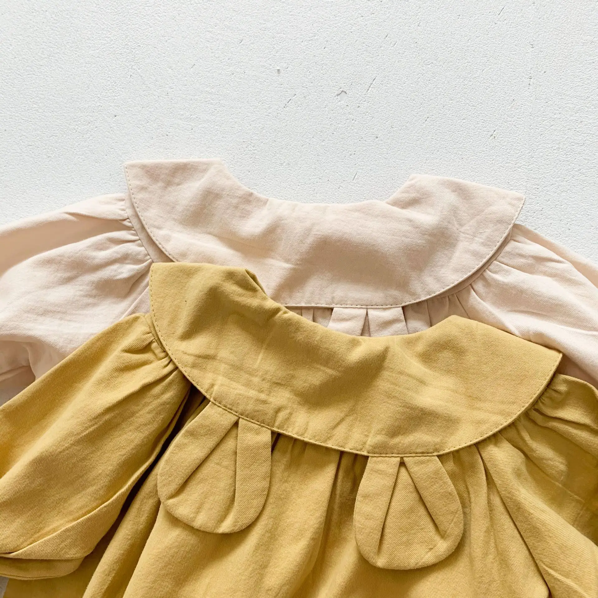 

2021 Spring Baby Onesies New Rabbit Ears Boys and Girls Triangle Bodysuit Fart Clothes Baby Clothing Outing Bodysuit