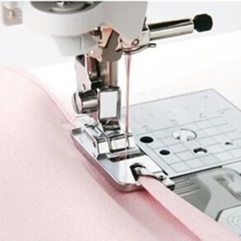 2 шт толщина 3 мм узкая с засученными краями прижимных лапок для швейной