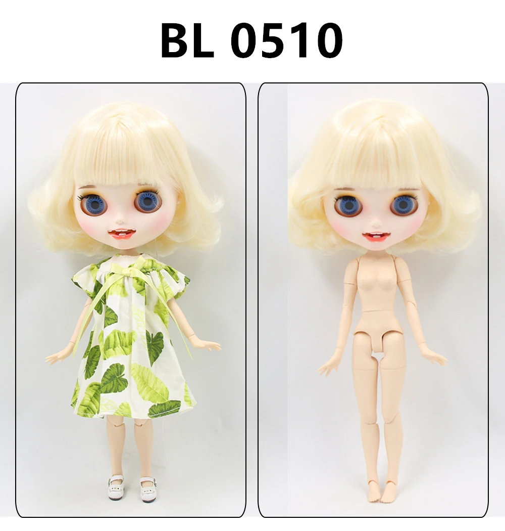 ICY factory blyth doll 1/6 BJD кукла стильный изысканный макияж тела маленький рот смайлик подарок для девочек Специальная цена
