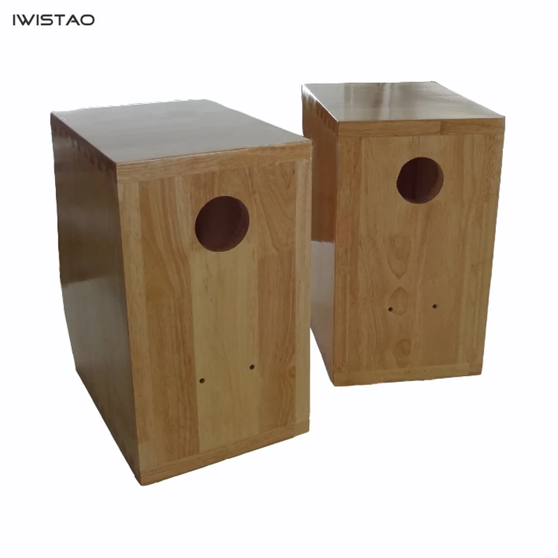 IWISTAO HIFI 2 сторонняя 6 5 дюймовая книжная полка из твердой древесины пустой шкаф для