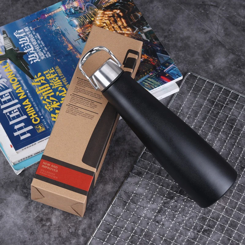 Термос из нержавеющей стали с двойными стенками 500 мл|Вакуумные фляги и термосы| |