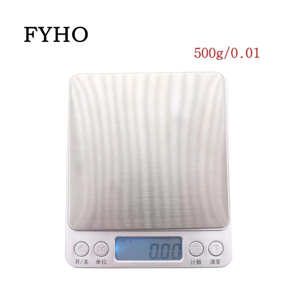 500 г/0 01 весы многофункциональные мини карманные Кухонные цифровые весовые для