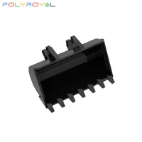 polyroyal building blocks technology parts black 8x10 large bucket 1 pcs educational toy for children 2951