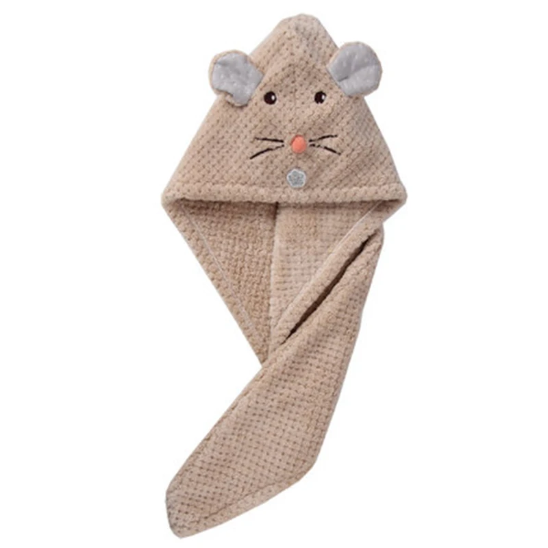 Полотенце для волос из микрофибры быстросохнущее полотенце шапочки ванны шляпа