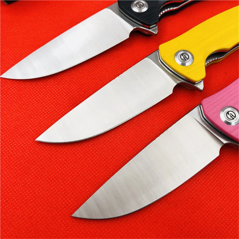 MAXACE balance-s складной нож G10 Ручка 14C27N стальной шлифовальный маленький складной нож открытый кемпинг рыболовный инструмент