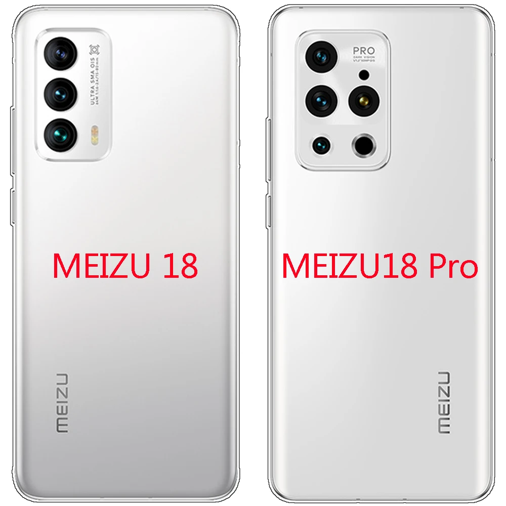 

Silicon case for MEIZU 18 18 Pro Anti-fall Flamingo Shell Phone Case Tpu Non-slip Flexible Shockproof Durable Full protection