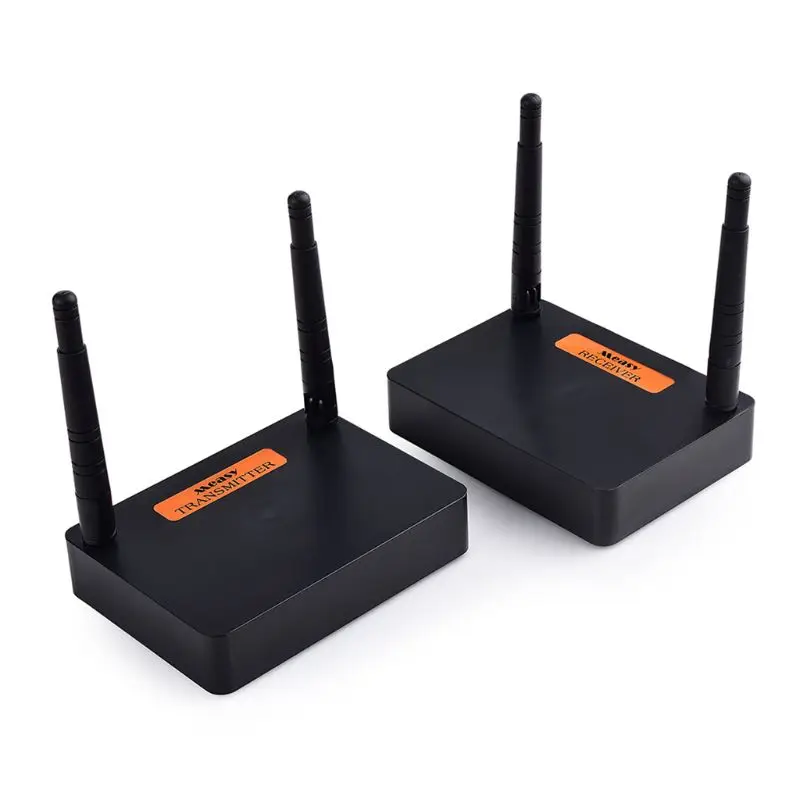 

T3EB 1 комплект беспроводной удлинитель 2,4G/5G WiFi беспроводной приемник видеопередатчика 200M комплект преобразователя передачи
