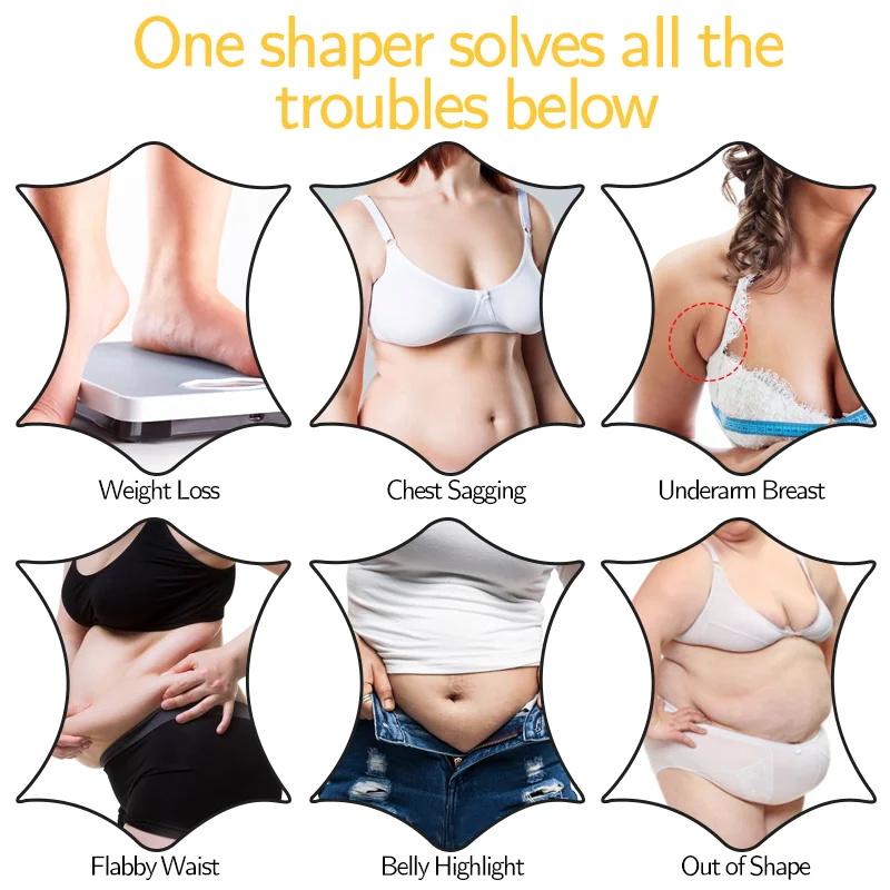 

Women's Underwear Tummy Control Thong Zipper High Waist Shapewear Ladies Bodysuits Slimmer Body Shaper Booty Trainer Butt Lifter