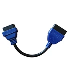 16-контактный Удлинительный кабель OBD2 30 см переходник с 16-контактным штекером на 16-контактный разъем