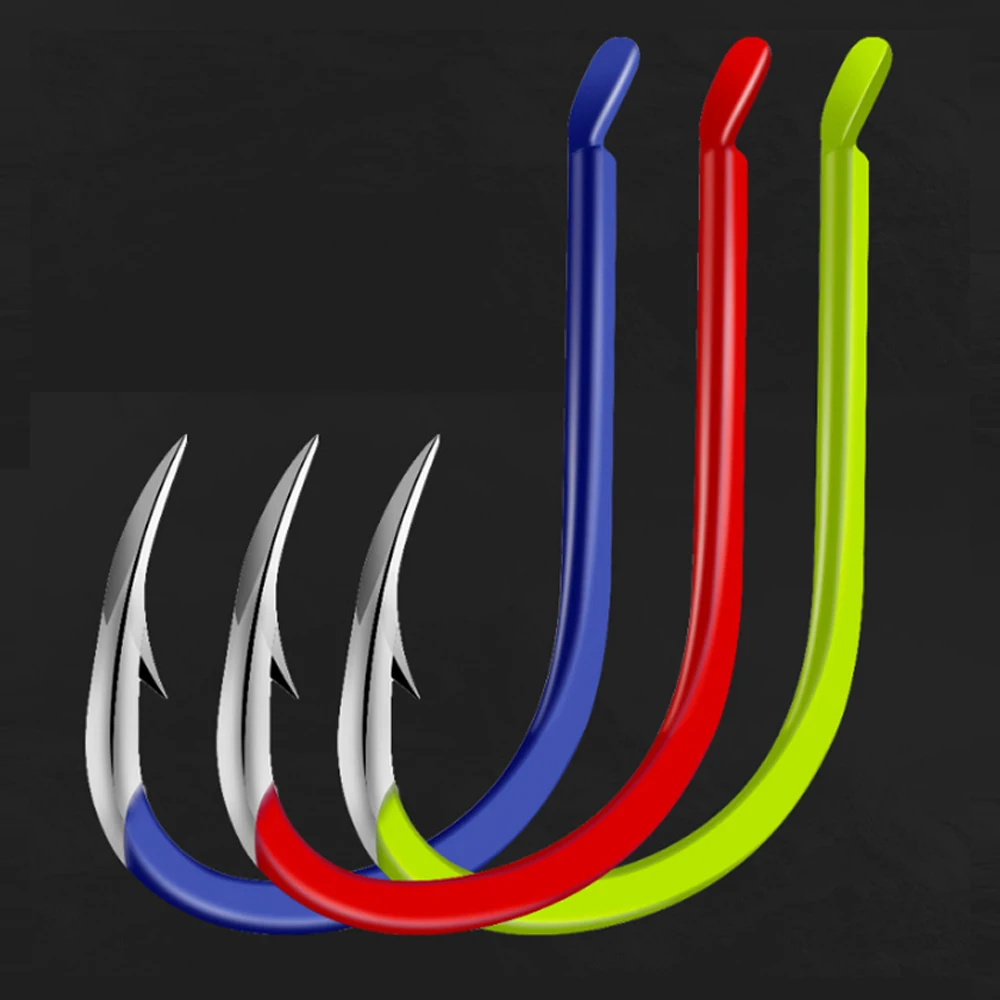 

30 шт. набор рыболовный крючок коробка мощный колючей Треугольники заостренным кончиком для рыболовных принадлежностей с высоким содержани...