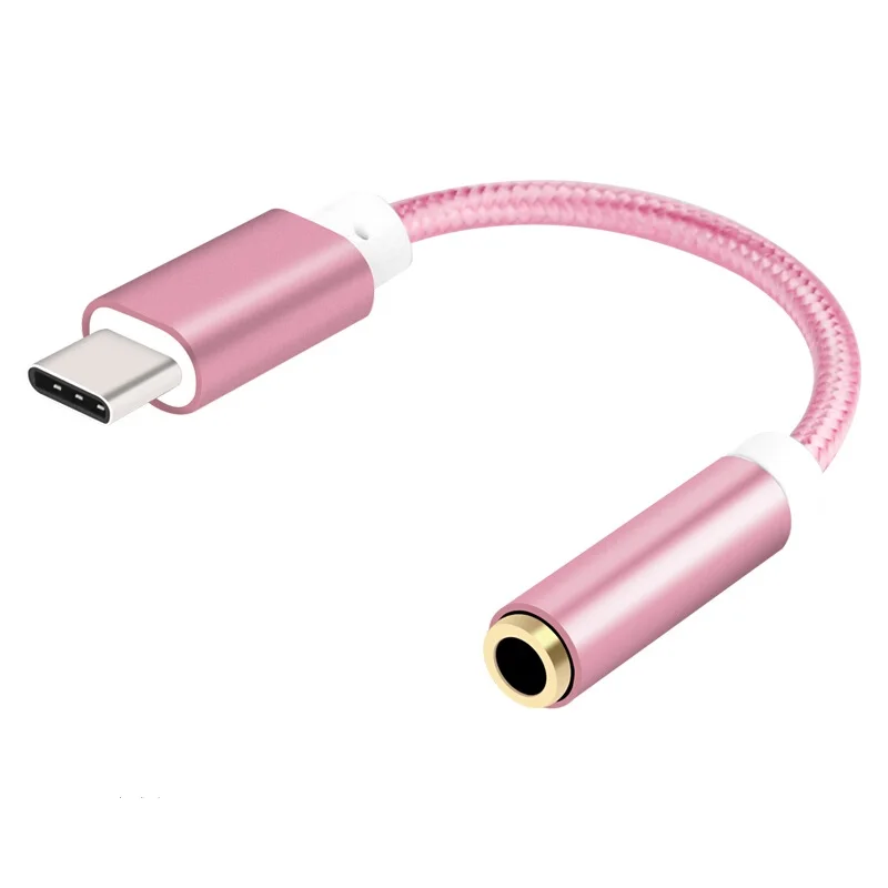 Кабель с разъемом для наушников типа c на 3 5 мм AUX USB C Huawei V30 P30 pro Xiaomi Mi 9 Oneplus 7T аудио
