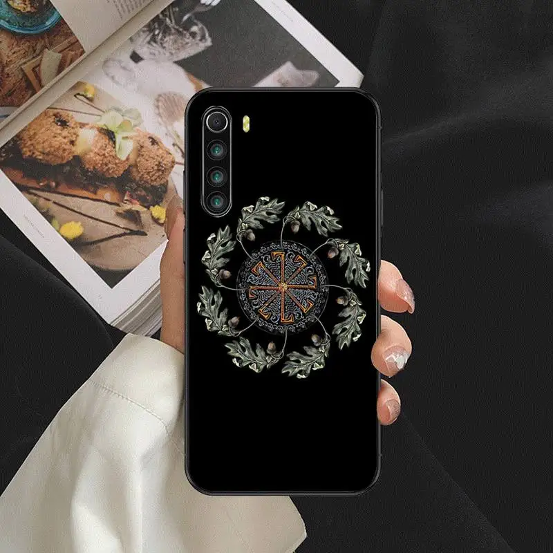 

Slavic Viking Symbol Kolovrat Phone Case For Honor 7A 8 9 X S 10 20 i S lite 30 Pro PLAY Cover Fundas Coque