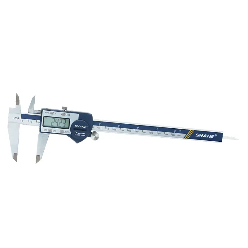 Цифровой штангенциркуль shahe 0 200 мм из нержавеющей стали|measuring vernier caliper|digital