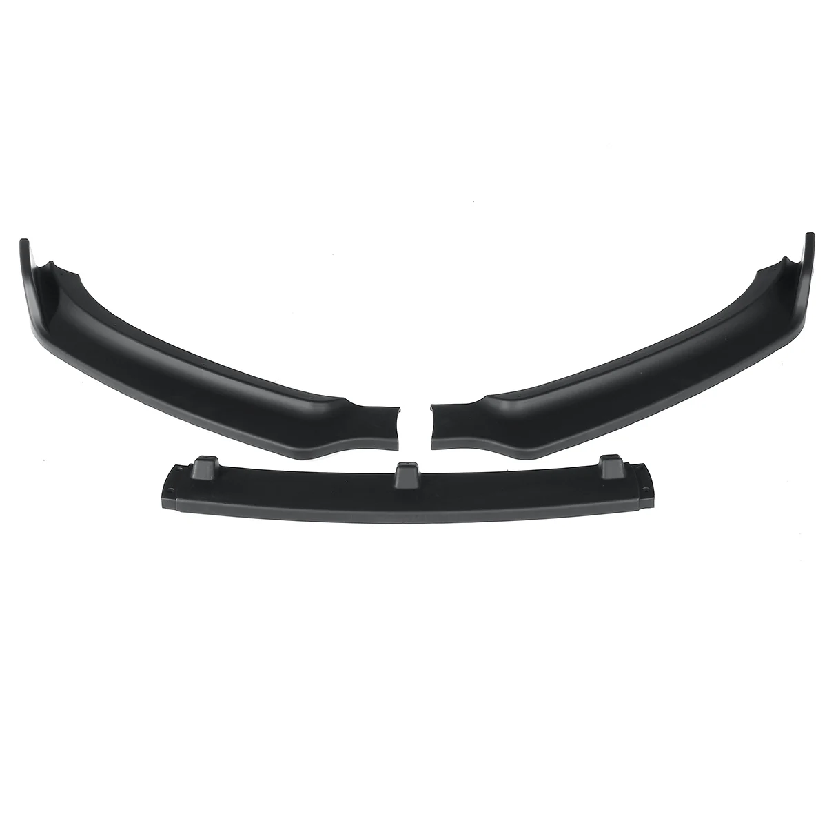 3 шт. автомобиля спереди губ Чин бампер спойлер разветвители обвес диффузор