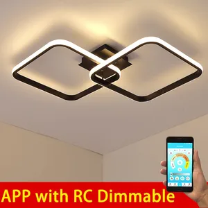 Потолочный светодиодный светильник для гостиной, столовой, спальни, люминесцентный светильник для дома, 2020