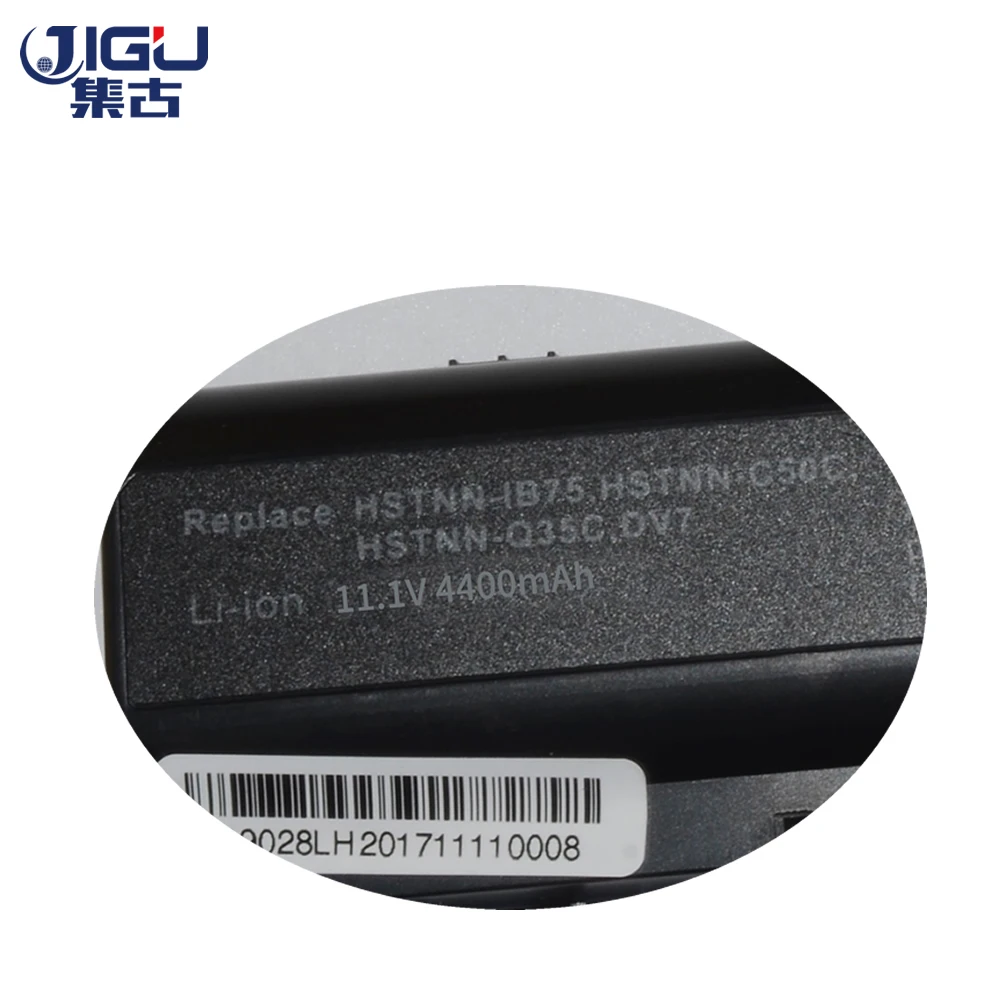 JIGU 6 ячеек батареи ноутбука 464059 121 141 HSTNN IB74 XB75 для Hp Pavilion dv7t DV8t HDX18 DV7z 1000|laptop battery|for