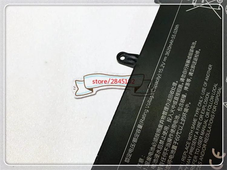Аккумулятор для ноутбука GYIYGY 15 2 в 3620 мАч 55 02wh G15B01W игрового XIAOMI 7300HQ Xiaomi GTX1060 Intel I7