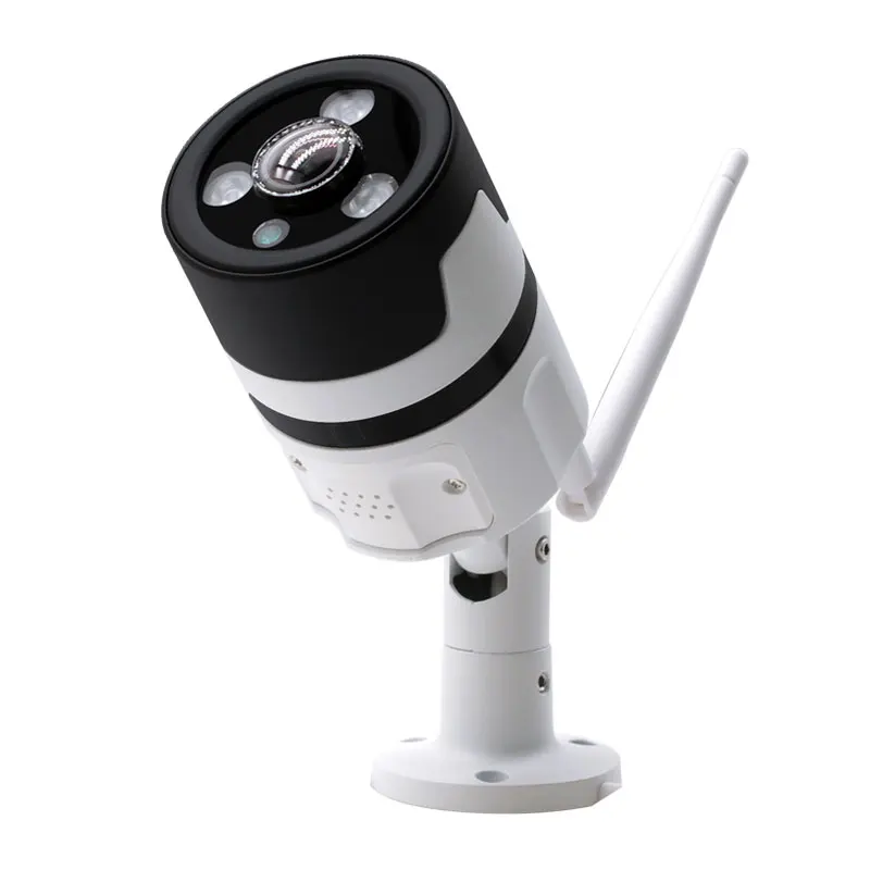 Wi Fi IP камера 1080P Уличная С 64 Гб слотом для SD карты Двусторонняя Audid Onvif P2P