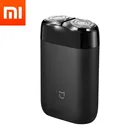 Электробритва Xiaomi Mijia IPX7 с двумя плавающими лезвиями, водонепроницаемая Бесшумная электробритва для сухого и влажного бритья