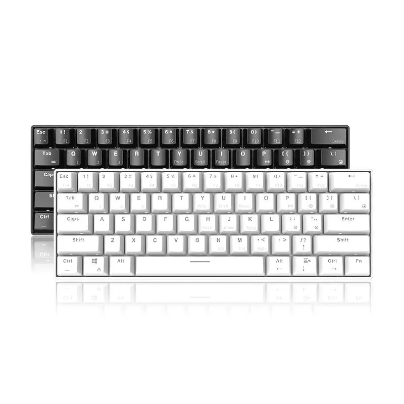Ajazz i610t / k870t 61 Ключ USB Bluetooth двойной режим компьютер планшет телефон универсальный