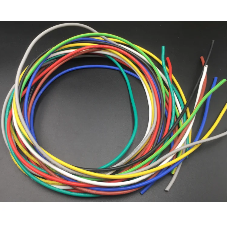 Изолированный электропровод из ПВХ UL1015 8AWG внешний диаметр 6 5 мм медный