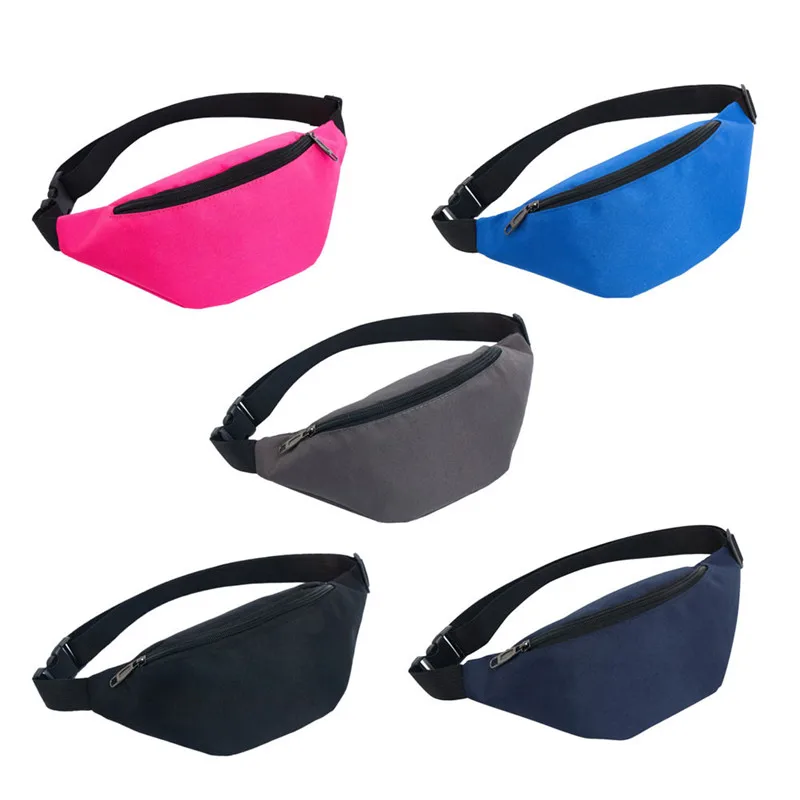 

5 Colors Outdoor Running Sports Bum Bag Fanny Pack Travel Climbing Waist Money Belt Zip Camping Hiking Pouch Wallet