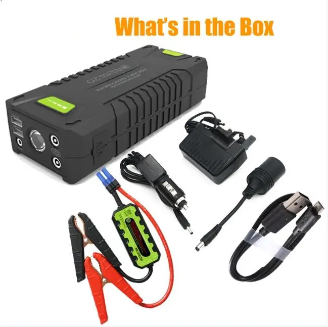

2020 amazon best auto jump starter 20000mAh 1000amp emergency car battery jumper 12v dc output car jump starter pack