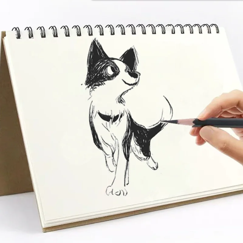 

Customizable Thick Sketchbook 8K 16K A4 Children's Sketch Painting Graffiti Art Supplies To Send Students Free Delivery