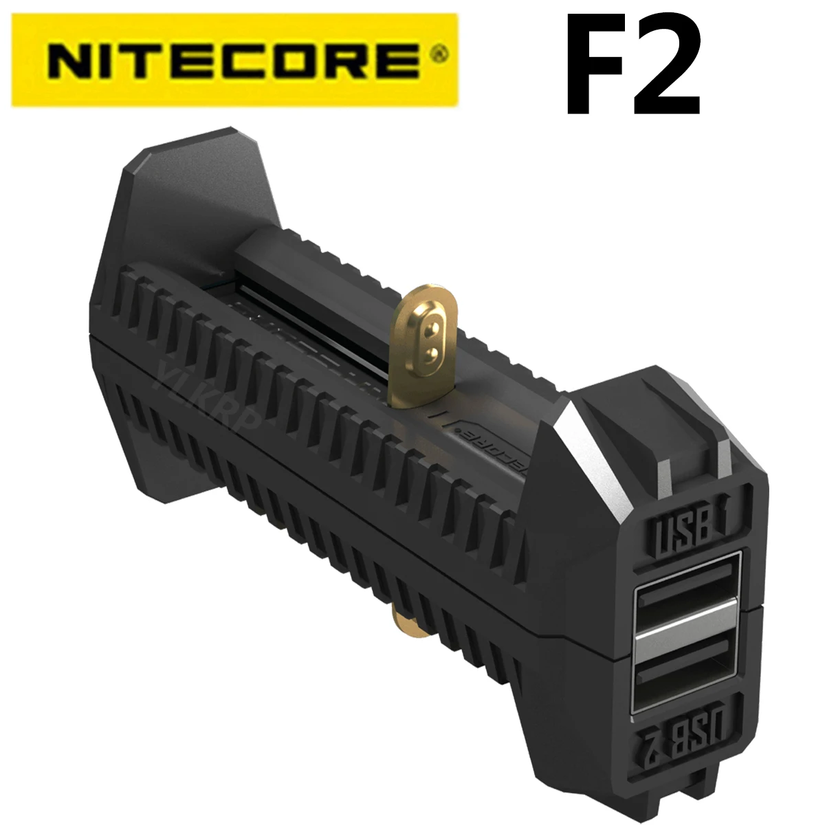 100% Original Nitecore F2 Micro-USB Smart Battery Charger Charging Flexible Power Bank for Li-ion /IMR 26650 18650 | Электроника